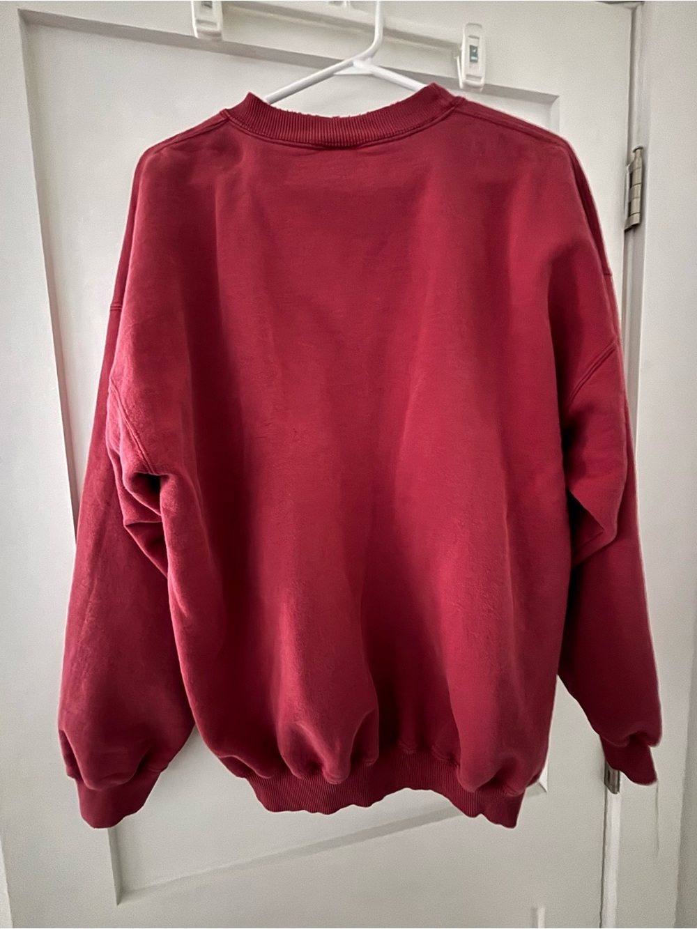 Men's Crewneck Sweatshirt - Deep Red